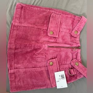 Corduroy skirt
